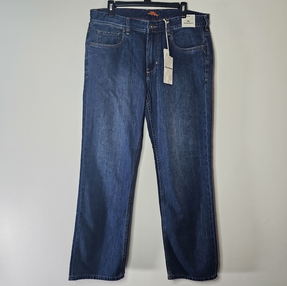 Tommy Bahama Cayman Island Relaxed Indigo Jeans Sz 34/30 - Picture 12 of 15
